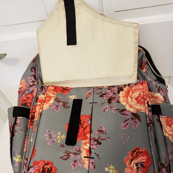 KAOME Diaper Bag/Backpack Floral Print, Versatile - Picture 10 of 11